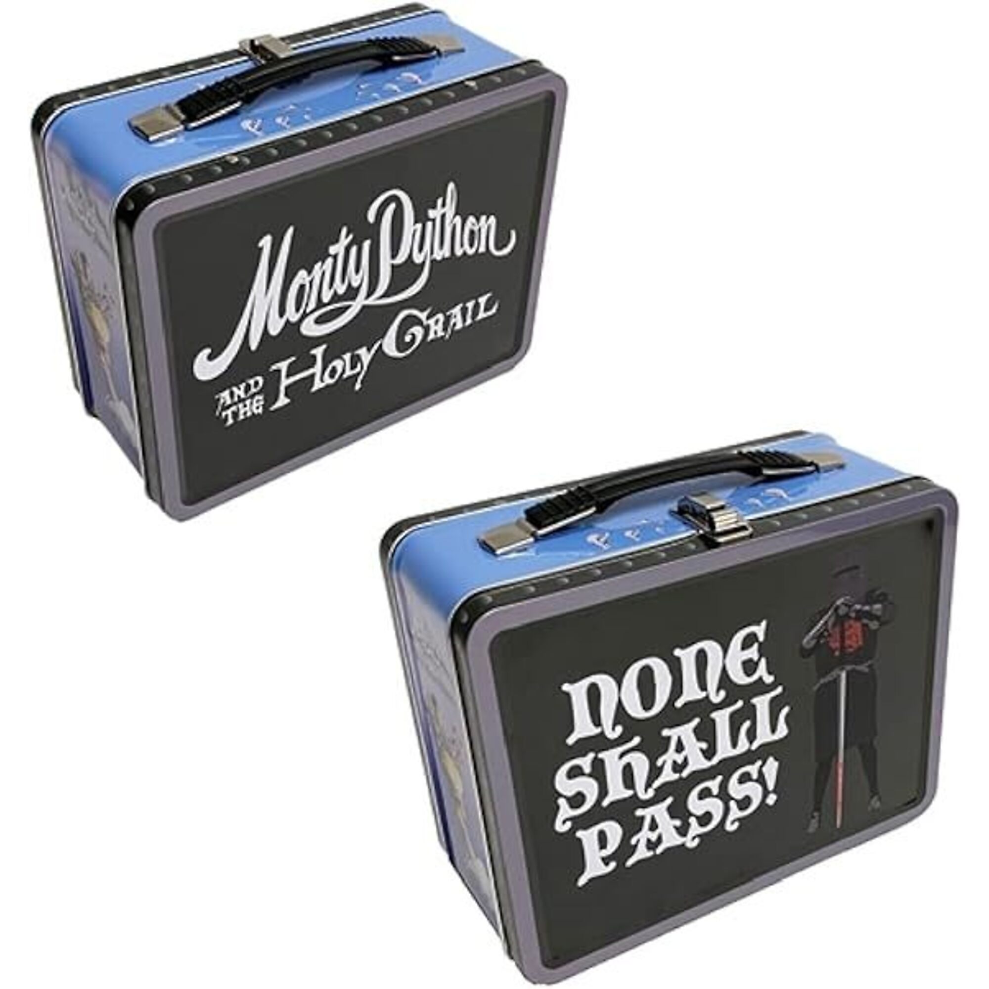 Retro-Style Tin Lunch Box, Movie Themed, Assorted, Model #408281